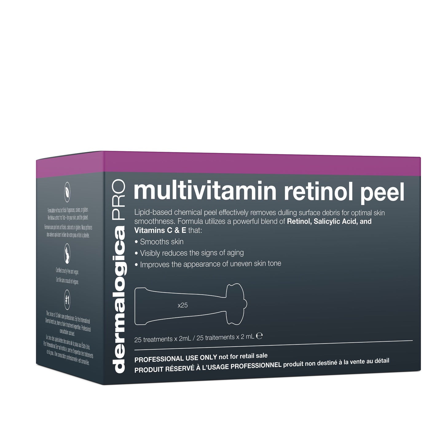 multivitamin retinol peel 25 ampules